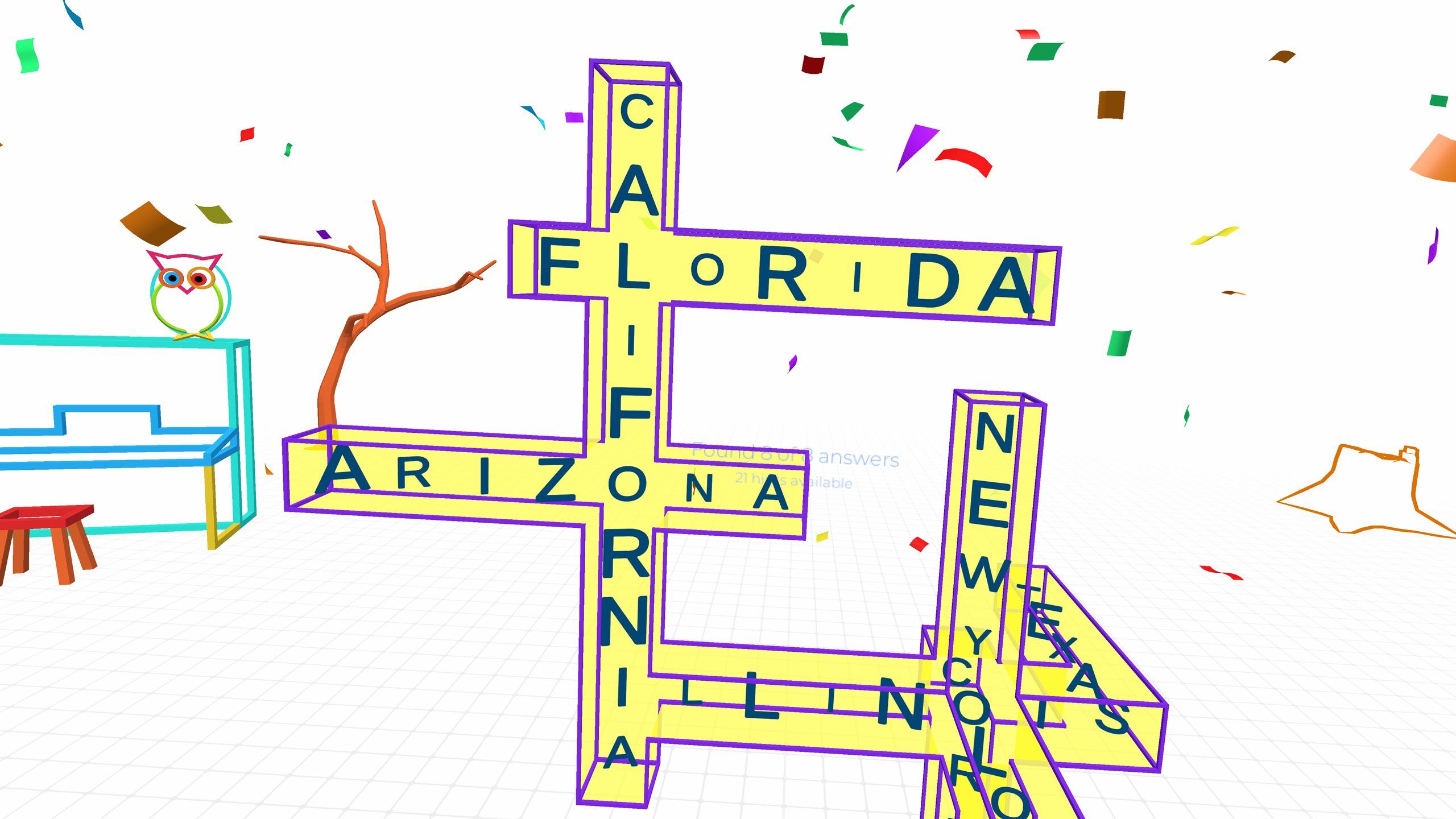 Arthur Owl's Word Block