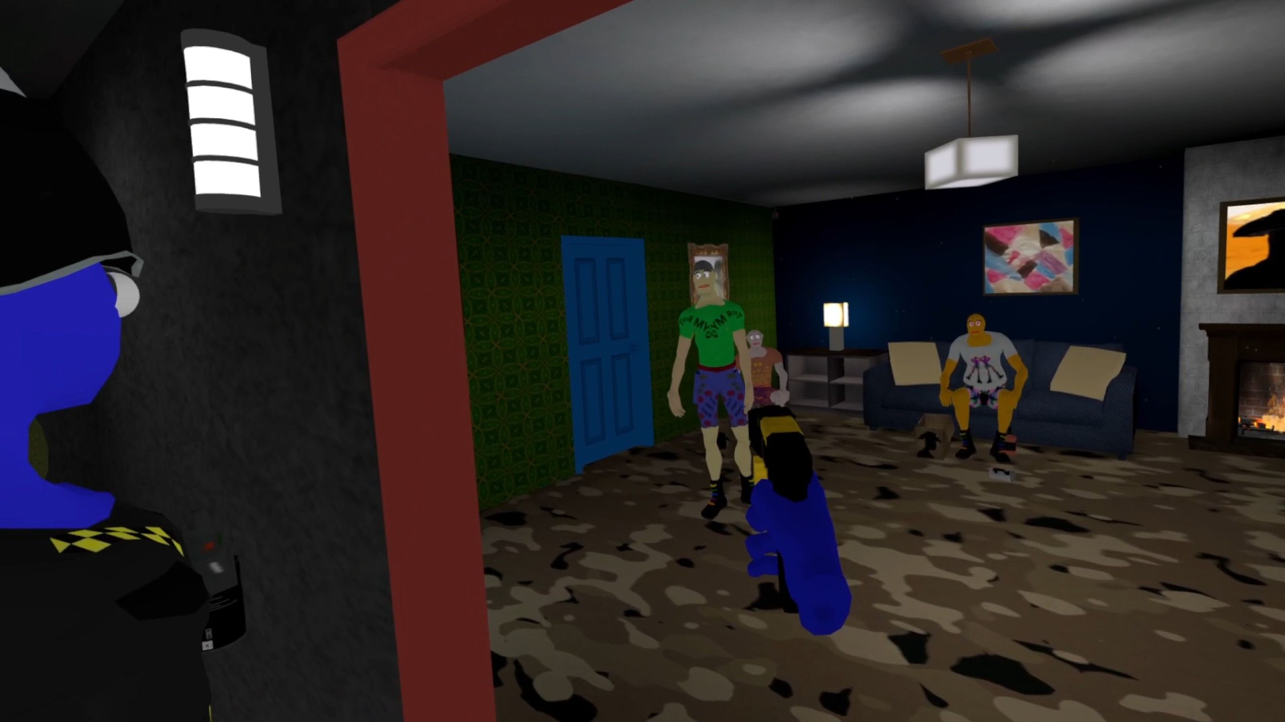 Police Response VR Disturbance