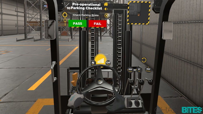 Enterprise Forklift OSHA Training Simulator