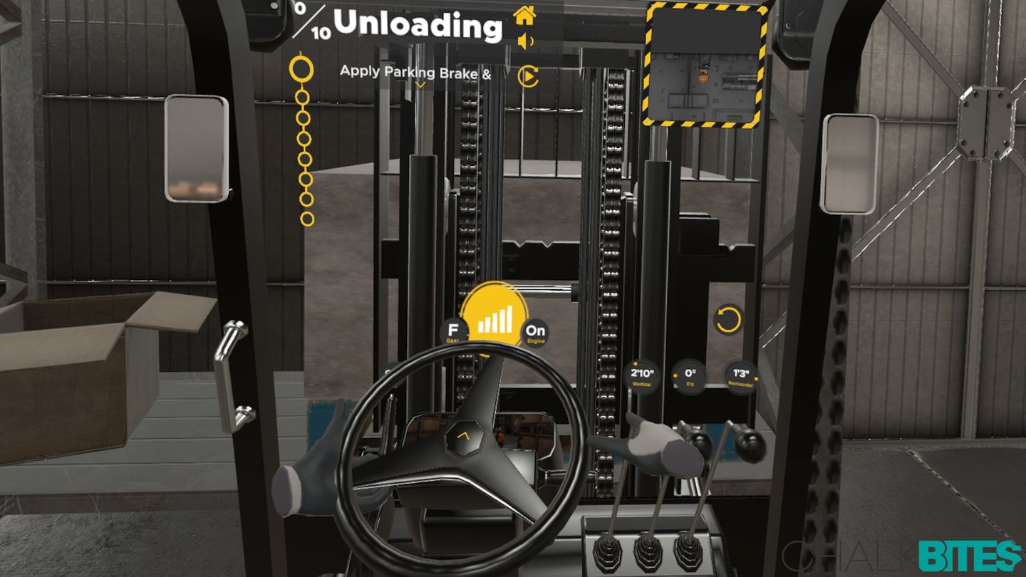Enterprise Forklift OSHA Training Simulator