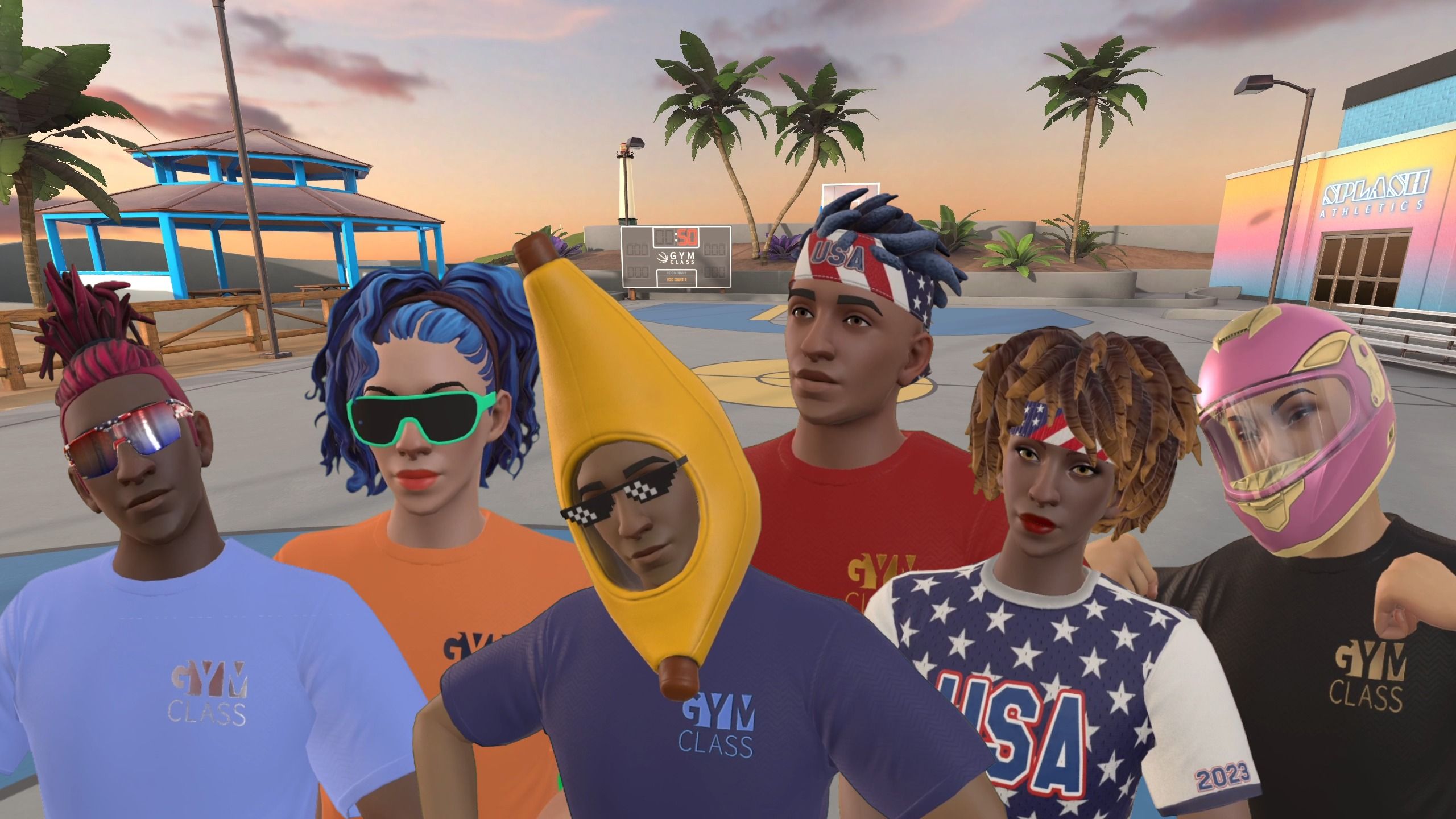 GYM CLASS - BASKETBALL VR