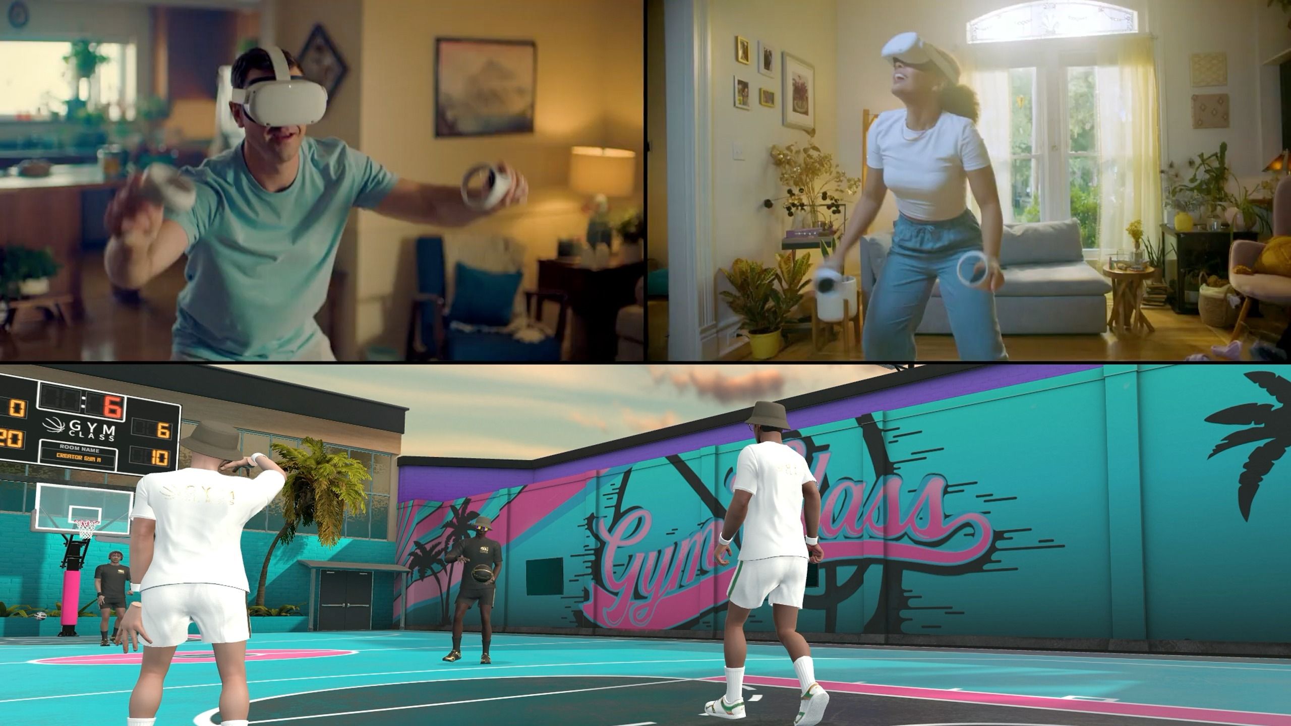 GYM CLASS - BASKETBALL VR